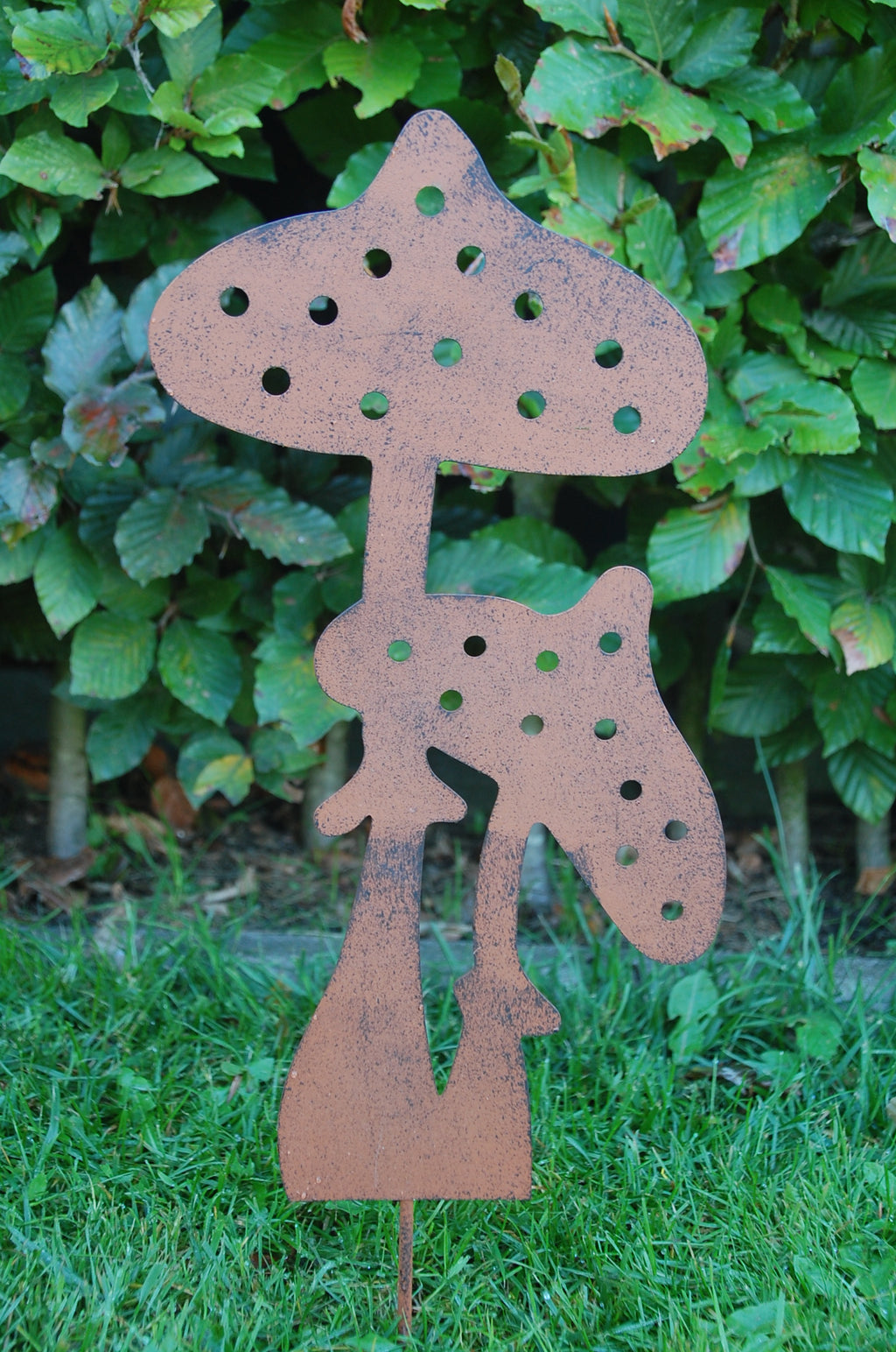 Tuinstekers paddenstoelen (set van 2)