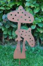 Tuinstekers paddenstoelen (set van 2)
