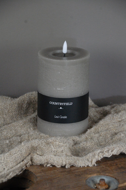 Countryfield LED candle tall 15 cm – Ø 10 cm