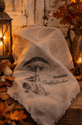 Shabbydoek met paddenstoelen