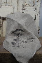 Shabbydoek met paddenstoelen