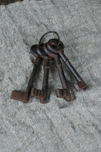 Sleutelbos met 4 Sleutels (decoratief)