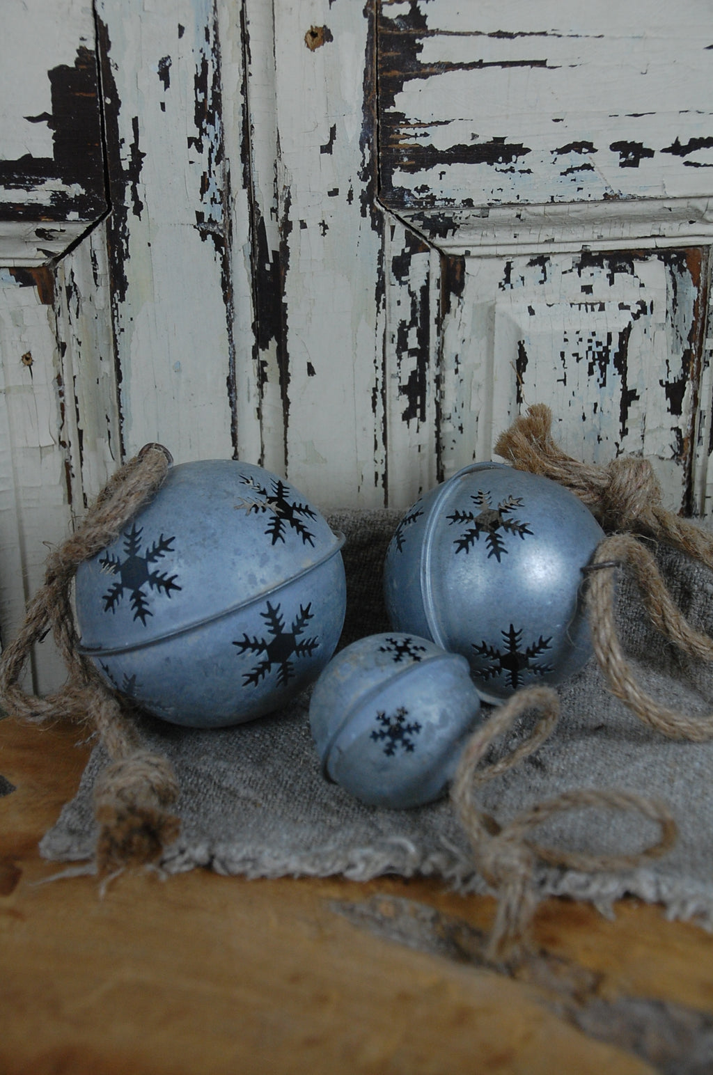 Metalen winterballen