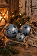 Metalen winterballen